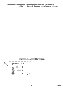 MISCELLANEOUS Diagram and Parts List for LSC6244BQ0  Whirlpool Washer