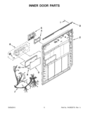 Part Location Diagram of W10837663 Whirlpool HARNS-WIRE