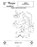 SECTION Diagram and Parts List for AD0402XM1  Whirlpool Dehumidifier