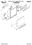 Part Location Diagram of 3374806 Whirlpool INSERT