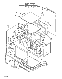 OVEN Diagram and Parts List for RM770PXAQ0  Whirlpool Wall Oven