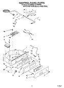 Part Location Diagram of WP2185592 Whirlpool Switch