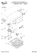 SECTION Diagram and Parts List for RH2724XDS1  Whirlpool Range Hood
