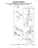 688639 BURNER Diagram and Parts List for 1LG5921XKW0  Whirlpool Dryer