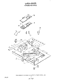 Part Location Diagram of 4168063 Whirlpool Latch, Plate