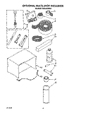 OPTIONAL Diagram and Parts List for BHAC0830XS0  Whirlpool Air Conditioner