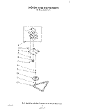 MOTOR AND DRIVE , LIT/OPTIONAL Diagram and Parts List for KUCC151T1  KitchenAid Trash Compactor