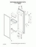 Part Location Diagram of L2323863SA Whirlpool DOR-FIP Stainless Steel
