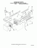 ICEMAKER PARTS Diagram and Parts List for KBFS22EWMS1  KitchenAid Refrigerator