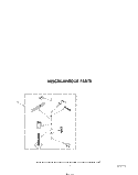 MISCELLANEOUS Diagram and Parts List for LA7780XSW1  Whirlpool Washer
