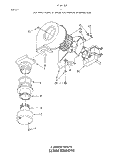 BLOWER Diagram and Parts List for 4KUDI220T3  KitchenAid Dishwasher