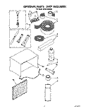 OPTIONAL Diagram and Parts List for BHAC1800XS0  Whirlpool Air Conditioner