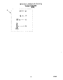 MISCELLANEOUS, LIT/OPTIONAL Diagram and Parts List for 3LBR7132DW0  Whirlpool Washer