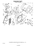 SECTION Diagram and Parts List for GLE5700XSW0  Whirlpool Dryer