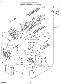 Part Location Diagram of 2003477 Whirlpool HARNS-WIRE