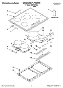 Part Location Diagram of WPW10122339 Whirlpool Display