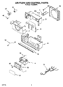 Part Location Diagram of 326032337 Whirlpool SHROUD-CND