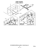 SECTION Diagram and Parts List for EH180FXLN3  Whirlpool Freezer