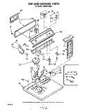 Part Location Diagram of 688348 Whirlpool Panel, Console