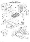 UNIT Diagram and Parts List for 4YED20TKDN00  Whirlpool Refrigerator