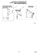 WATER SYSTEM Diagram and Parts List for LLN8233BN1  Whirlpool Washer
