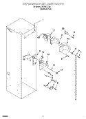 REFRIGERATOR LINER Diagram and Parts List for KSSS42FJX00  KitchenAid Refrigerator