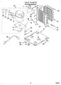 SECTION Diagram and Parts List for AD0502XA0  Whirlpool Dehumidifier