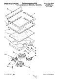 Part Location Diagram of W10155788 Whirlpool ELMNT-SURF