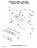 Part Location Diagram of W10364230 Whirlpool GUIDE-AIR