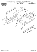 Part Location Diagram of LIT4371893 Whirlpool Installation Instructions