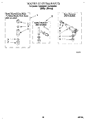 WATER SYSTEM Diagram and Parts List for LLR8245BN1  Whirlpool Washer
