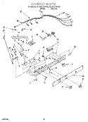 CONTROL, LIT/OPTIONAL Diagram and Parts List for 4ED20ZKXFW00  Whirlpool Refrigerator