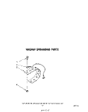 WASHER GROUNDING Diagram and Parts List for LT4900XMW2  Whirlpool Washer Dryer Combo