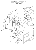 DISPENSER FRONT Diagram and Parts List for 4KSRS22QDW01  KitchenAid Refrigerator