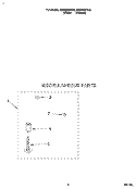 MISCELLANEOUS Diagram and Parts List for RAB4232DW0  Roper Washer