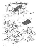 UNIT Diagram and Parts List for ET20PKXYN01  Whirlpool Refrigerator