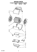 MOTOR PARTS Diagram and Parts List for KICU465SSS0  KitchenAid Range Hood