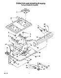 COOKTOP AND MANIFOLD, LIT/OPTIONAL Diagram and Parts List for SF3000SRN6  Whirlpool Range