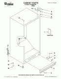 Part Location Diagram of W10326805 Whirlpool ENERGY LABEL/TAG