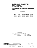 BACKGUARD Diagram and Parts List for 1393W1A  Roper Range