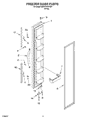 Part Location Diagram of L2206725W Whirlpool DOR-FIP White
