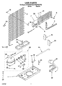 UNIT PARTS Diagram and Parts List for ET8BPMXKT02  Whirlpool Refrigerator