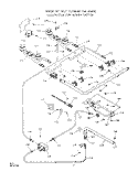 Part Location Diagram of 302904 Whirlpool Lower Baffle - Broiler Burner