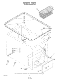 SECTION Diagram and Parts List for EH180FXTN00  Whirlpool Freezer