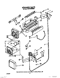 ICEMAKER, NOT ILLUSTRATED Diagram and Parts List for KSRB22DWAL02  KitchenAid Refrigerator