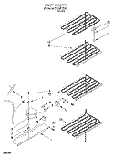 UNIT Diagram and Parts List for EV150FXEN02  Whirlpool Freezer