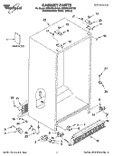 Part Location Diagram of 2255136 Whirlpool Service & Wiring Sheet