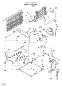 UNIT Diagram and Parts List for TT21AKXJW00  Estate Refrigerator