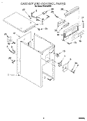 Part Location Diagram of W10856868 Whirlpool On/Off/Start Switch