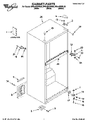 Part Location Diagram of 2265301 Whirlpool Use & Care Guide